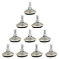 thumbnail image 1 of Miangastore 10 Pcs Pieds de Nivellement Pivotants Réglables Pieds de Nivellement de Meubles Réglables pour Table, 1 of 8