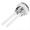 thumbnail image 3 of 38mm Toilet Flush Push Button, Universal Double Round Head Flush Button High Pressure Pump (2), 3 of 5