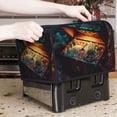 thumbnail image 7 of Picia Underwater Treasure Chest Print 4 Slice Toaster Cover , Toaster Protector Dustproof Kitchen Appliance Cover, Kitchen Appliance Dustproof Protector, 7 of 7