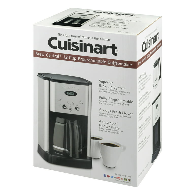 Cuisinart DCC 1200 Programmable Coffeemaker 