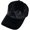 Black, variant on Unisex Crushed Velvet Plain Soft Baseball Cap Adjustable Hat CW00009