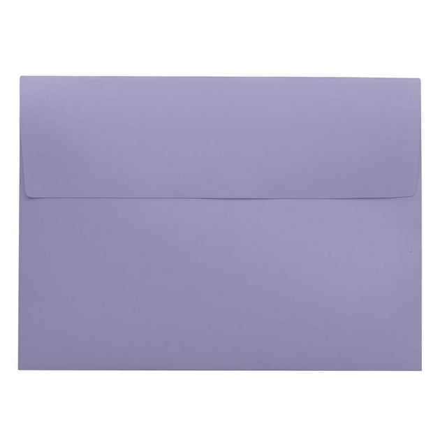 Darling Souvenir Enveloppes d'Invitation à Rabat Droit, 3 5/8 x 5 1/8, Lavande, Lot de 20
