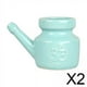 thumbnail image 1 of Limpieza de la nariz,Olla Neti de cerámica Olla para limpieza de la nariz a prueba de fugas,Olla de limpieza nasal con agarre cómodo Durable,Limpiador de nariz portátil de viaje para hombres, 1 of 8