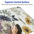 thumbnail image 3 of nygtbtfer Flowers Plants Desk Mat Cute Mouse Pad Large, XL Laptop Computer Keyboard and Mouse Mat with Stitched Edges, Big Mousepad for Women Office Decor Desk Accessories 31.5x11.8 in, 3 of 6