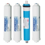 APEC FILTER-MAXCTOP 90 GPD Complete Replacement Filter Set for ULTIMATE Series Countertop Reverse Osmosis Water Filter System