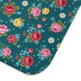 thumbnail image 3 of Pioneer Flower Floral Print Pattern 1 Pack Kitchen Dish Drying Mat, Ultra Absorbent Microfiber Dish Drainer Mat, 18"x24", 3 of 6