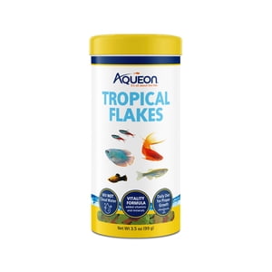 Aqueon Tropical Flakes Fish Food, 3.5 oz