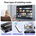 thumbnail image 6 of Mrocioa Hdmi Switch , 5 in 1 Out HDMI Splitter  with Remote Control, HDMI Switcher for TV, Monitor, Projector, PS4 Pro, Xbox, 6 of 10