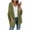 Army Green, variant on asdoklhq Womens Plus Size Coats Clearance Women's Popcorn Long Sleeve Open Front Pockets Oversized Cardigan Sweater Coats
