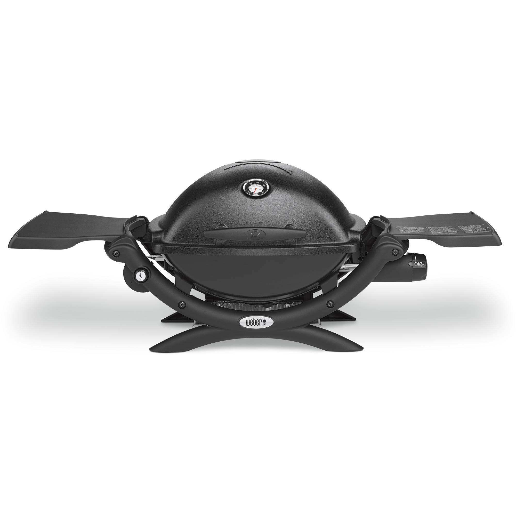 Weber Q 1200 Portable Gas Grill, Black - image 4 of 8