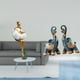 thumbnail image 2 of Figura artística de , escultura abstracta de resina, pieza coleccionable, superficie lisa, ideal para oficina, dormitorio o sala de estar., 2 of 8