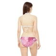 thumbnail image 5 of Pretty in Pink: Marble Strappy Bikini Set, Cute and Trendy Swimwear, 5 of 9