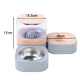 thumbnail image 5 of SPRING PARK 1Set 1.8L Cat Multi-bowl Design Water Dispenser and Food Bowl, Automatic Cat Water Bowl with Extra Food Feeder for Cats, Small Dogs and Rabbits, 5 of 7