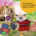 thumbnail image 6 of DOGGYLOVE Collapsible Dog Bowls – Portable Travel Dog Bowls – 34oz Food and Water Bowls for Dogs –with Carabineer Clip for Outdoors, 6 of 7