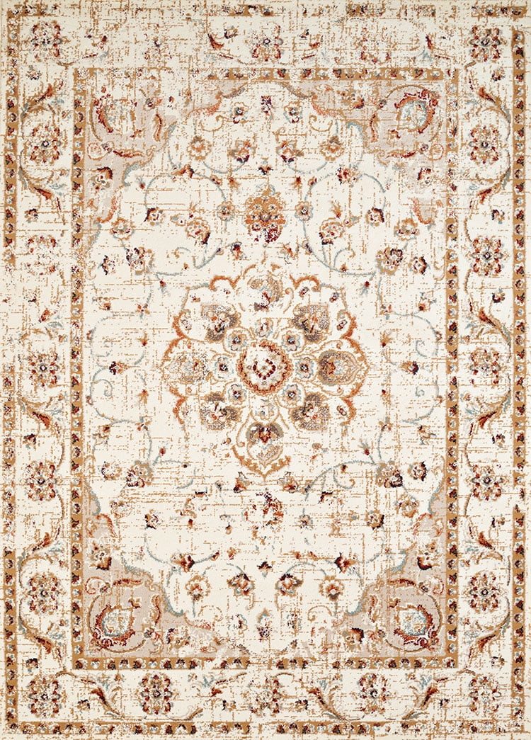 United Weavers Amarna Ponte Vecchio Distressed Linen Woven Olefin Area Rug or Runner