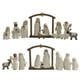 thumbnail image 3 of Adorno de escultura de Natividad navideña, soporte de para manualidades, para en hogar de la Iglesia de escritorio, 3 of 6