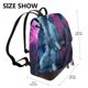 thumbnail image 2 of Fotbe Hip-Hop Glasses Gorilla Mochila Bolso con Estampado para Mujer, Mochila Antirrobo de Nylon Impermeable, Bolsa Ligera de Hombro, 2 of 4