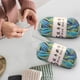 thumbnail image 5 of Hilo de algodón degradado de cinco hebras | Lana tejida a mano para manualidades | Hilo acrílico suave de 50 g y 325 m para crochet, punto, ropa de bebé y amigurumi, 5 of 6