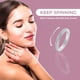 thumbnail image 3 of Fidget Anxiety Ring Drive Away Your Anxiety Stainless Steel Spinner Fidget Band Rings Cubic Zirconia Relieving Anxiety Rings, 3 of 5