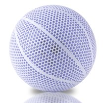 3D Printed Airless Basketball - No Pump Needed, Ultra-Quiet & High Bounce, Official Size 7 for Indoor & Outdoor Use, Unmatched Durability & All-Weather Performance