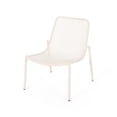 thumbnail image 5 of GDF Studio Douglas Outdoor Metal Mesh Accent Chairs, Set of 2, Matte White, 5 of 11