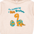 thumbnail image 3 of Inktastic I'm Gonna Be a Big Brother Dino Toddler Hoodie, 3 of 4