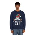thumbnail image 4 of Biochemist Elf Christmas Unisex Sweatshirt, S-2XL Holidays Xmas Elves, 4 of 9
