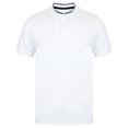 thumbnail image 1 of Front Row -Polo con cuello elevado para chicos hombre (Blanco/Marino Brillante), 1 of 1