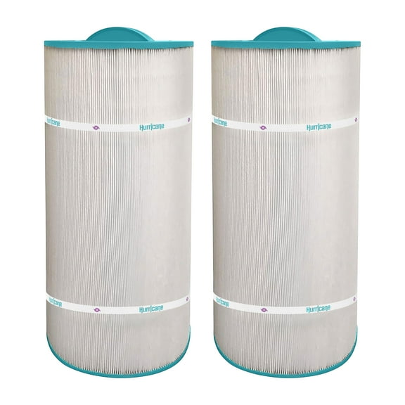 Hurricane 2 Pack Replacement Spa Filter Cartridge for Unicel C8399 and PCD100W