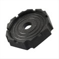 thumbnail image 4 of RV Round Jack Foot RV Leveling Jack Pad RV Permanent Jack Stabilizer RV Leveling Mat,1 * RV Leveling Jack Pad,Black, 4 of 5