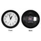 thumbnail image 4 of Reloj de pared Uxcell de 8 pulgadas, reloj de cuarzo a batería, silencioso y sin tictac, reloj de pared redondo, negro, 4 of 6