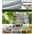 thumbnail image 5 of Picnic Table Cover Fitted with Bench Covers & Insulated Lunch Bag, Camping Essentials Waterproof Elastic Tablecloth, Fitted Tablecloths for 6 Ft Rectangle Tables and Seats for Outdoor, 72x30 In 4Pcs, 5 of 10