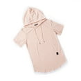 thumbnail image 6 of Musuos Men Summer Hoodie Short Sleeve Solid Color Sweatshirt Hip Hop Pullover, 6 of 6
