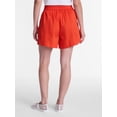 thumbnail image 4 of Time and Tru Women’s Mid Rise Poplin Shorts, Sizes XS-XXXL, 4 of 6
