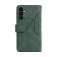 thumbnail image 3 of YEYKX for Samsung Galaxy A24(4G) Wallet Phone Case with 9 Card Holder Zipper Pocket, Magnetic Closure Premium Folio PU Leather Flip Case with Wrist Strap for Samsung Galaxy A24(4G),Green, 3 of 8