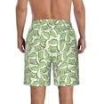 thumbnail image 3 of Kdxio Cute Crocodile Pattern Mens Casual Shorts - Drawstring Summer Beach Sports Shorts for Men, 3 of 9