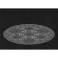 thumbnail image 1 of Ahgly Company Machine Washable Indoor Rectangle Transitional Night Black Area Rugs, 5' x 8', 1 of 7