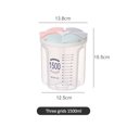 thumbnail image 2 of MesaSe 1pc Grain Miscellaneous Grain Storage Tank Plastic Partition Storage Tank Kitchen Household Food Sealed Multifunctional Storage, 2 of 9