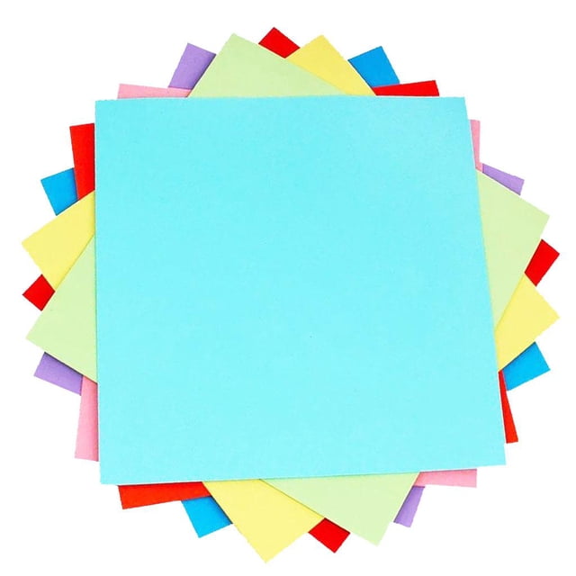 100 Sheets Square Origami Paper Colorful Folding For DIY 20x20cm