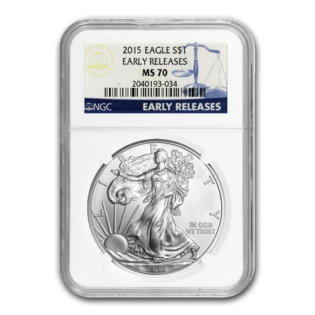 2015 Silver American Eagle MS-70 NGC (Early Releases)