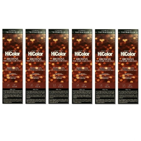 L Oreal Excellence Hicolor H5 Soft Auburn Permanent Tint Hc
