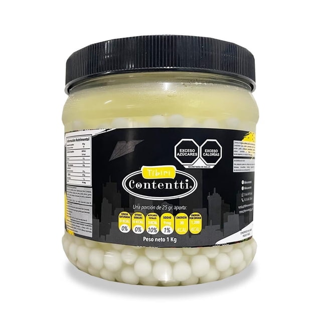 Perlas Explosivas Tíbiri Contentti Yogurth 1 Kg para Bebida o Topping