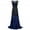 Navy, variant on Patlollav Women 1920S Black Sequin Maxi Long Evening Prom Dress Plus Size