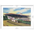 thumbnail image 5 of Art.com Arlington Heights, Illinois - Horse Race at Arlington Race Track Art Print by Lantern Press, White Frame Wall Art, 29" x 21", 5 of 5