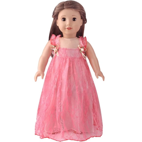 AlevRam Mystery Box Doll Clothes for 18 Inch Dolls – 1/3/5 PCS Random Outfits Including Dresses, Pajamas, Swimwear, Summer & Winter Styles – Surprise Gift Set