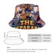 thumbnail image 2 of Los Inseparables Sombrero bucket para adultos, gorra de protección solar, sombrero de pescador plegable para viajes al aire libre, pesca y actividades de verano, 2 of 6