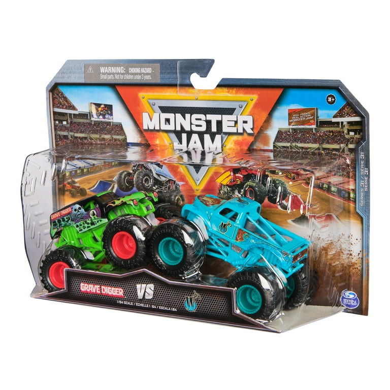 Monster Jam, Official Grave Digger Vs. Whiplash Die-Cast