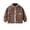 1-26Brown75, variant on CAIVO Kids Child Toddler Baby Boys Girls Solid Color Long Sleeve Patchwork Letter Winter Coats Jacket Outer Outwear Clothes Breathable Outerwear