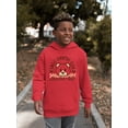 thumbnail image 2 of Emoji Country Club - Bear Emoji Members Graphic Youth's Hoodie, 2 of 4