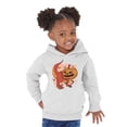 thumbnail image 3 of Awkward Styles Halloween Toddler Hoodie Pumpkin Dinosaur Fleece Hooded Sweatshirt, 3 of 5